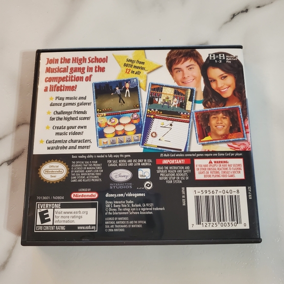 High School Musical: Makin' the Cut Nintendo DS Video Game  *TESTED* - Picture 3 of 8